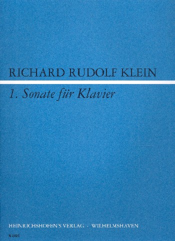 Sonate Nr.1  für Klavier  