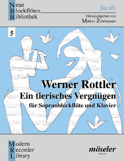 Ein tierisches Vergnügen  für Sopranblockflöte und Klavier  