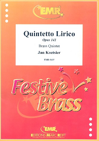 Qintetto lirico op.141 for brass quintet&nbsp;&nbsp;score and parts&nbsp;&nbsp;