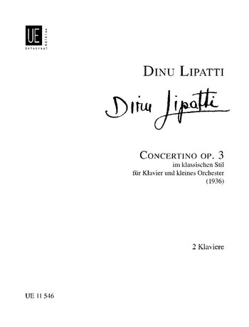 Concertino im klassischen Stil op.3