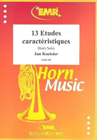 13 études caractéristiques op.117  für Horn solo  