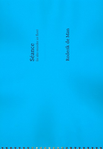 Séance&nbsp;&nbsp;for alto recorder (flute) solo&nbsp;&nbsp;