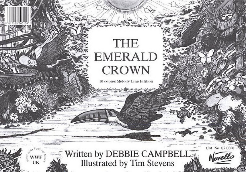 THE EMERALD CROWN 10 COPIES ME-&nbsp;&nbsp;LODY LINE EDITION&nbsp;&nbsp;A SHOW FOR SCHOOL CHORUS+ORCHESTRA