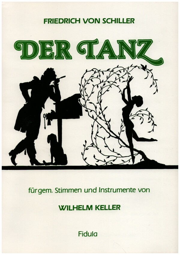 Der Tanz&nbsp;&nbsp;für gem. Chor (bis 6 Stimmen) und Instrumente (1 Solo-&nbsp;&nbsp;2 Bassinstrumente und eine Trommel), Partitur
