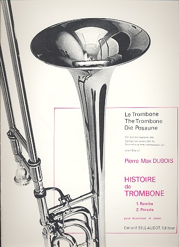 Histoire de trombone  pour trombone et piano  
