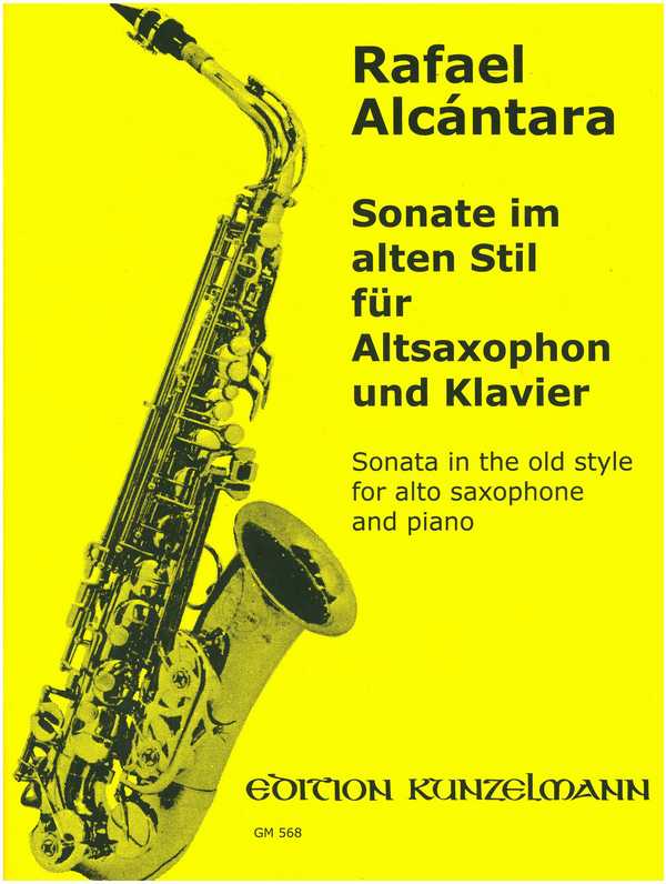 Sonate im alten Stil&nbsp;&nbsp;für Altsaxophon und Klavier&nbsp;&nbsp;