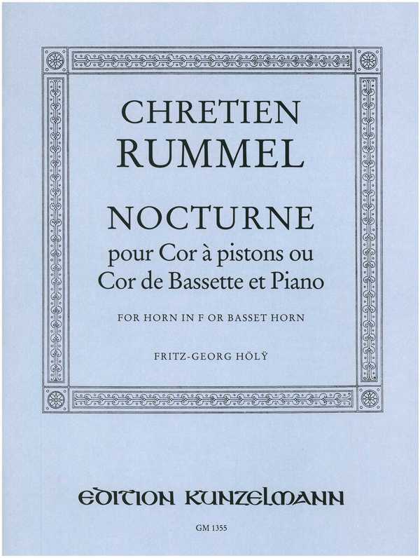 Nocturne&nbsp;&nbsp;für Horn in F (Bassetthorn)&nbsp;&nbsp;