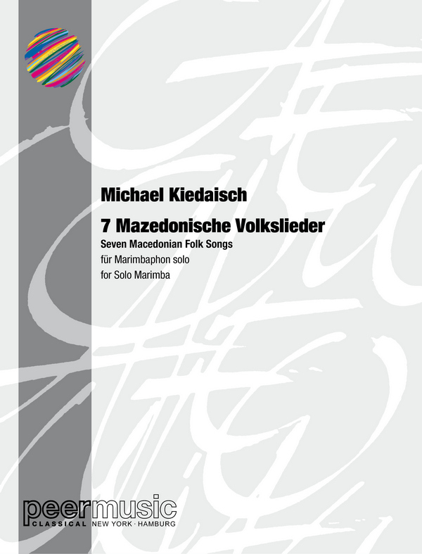 7 mazedonische Volkslieder  für Marimbaphon solo  