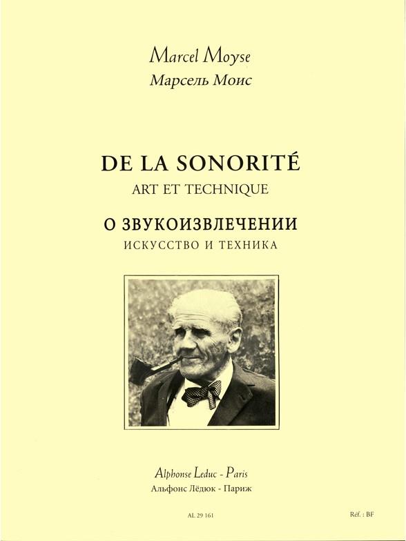 De la sonorité (russ/fr)  art et technique pour la flute  traversière
