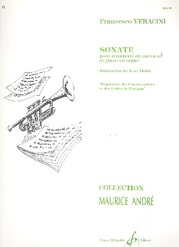 Sonate pour trompette ou cor en sib  et piano ou orgue  