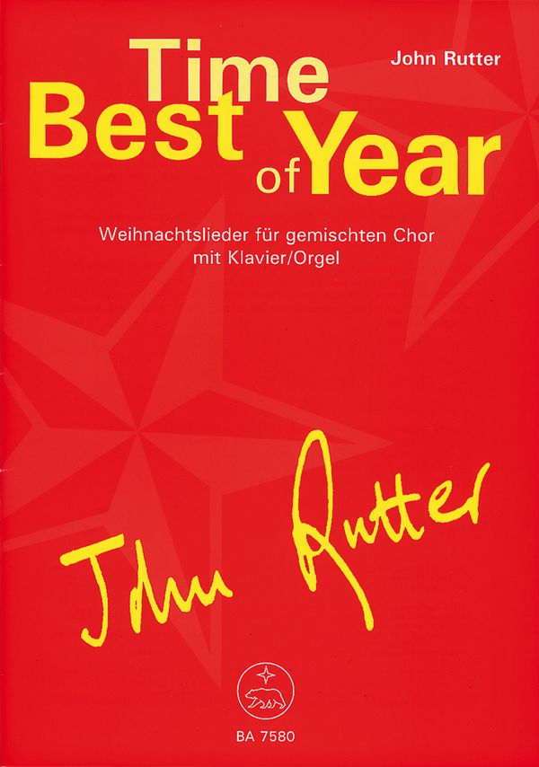 Best Time of Year  für gem Chor und Klavier (Orgel)  Partitur (en/dt)