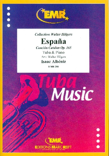 Espana Cancion catalan op.165  für Tuba und Klavier  