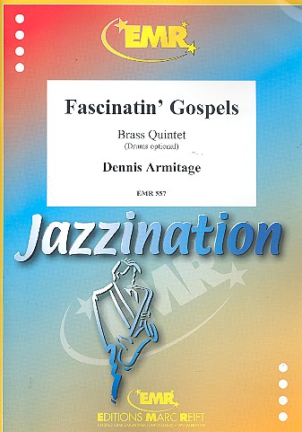 FASCINATIN' GOSPELS FOR BRASS  QUINTET      SCORE+PARTS  JAZZINATION