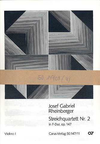Streichquartett F-Dur Nr.2 op.147&nbsp;&nbsp;Stimmen&nbsp;&nbsp;