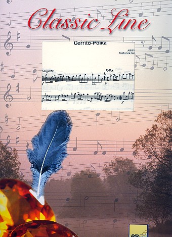 Cerrito-Polka op.189  für Streichquartett  Stimmen