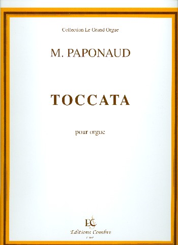 Toccata&nbsp;&nbsp;pour orgue&nbsp;&nbsp;