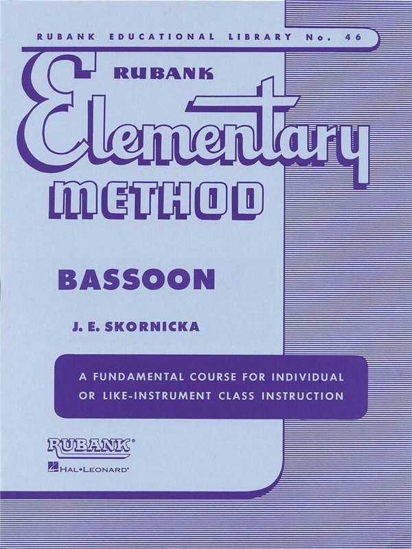 Elementary Method for bassoon    
