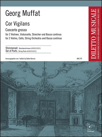 Cor vigilans für Streichorchester  Stimmensatz (4-3-2-1-2-1)  