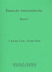 Deutsche Armeemärsche Band 1  Kleine Flöte 2 / Grosse Flöte  