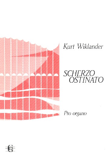 Scherzo ostinato op.3,3  pro organo  