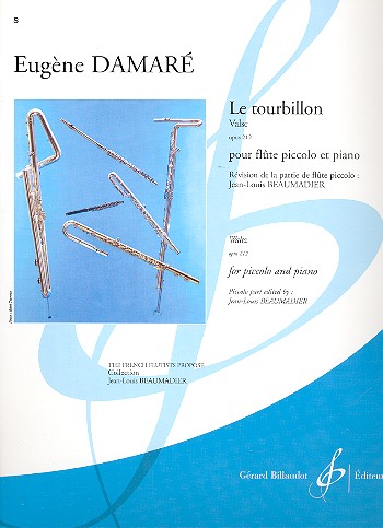 Le tourbillon op.212 valse pour&nbsp;&nbsp;flute piccolo et piano&nbsp;&nbsp;
