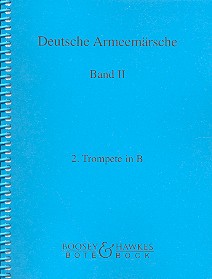 Deutsche Armeemärsche Band 2  Trompete 2  