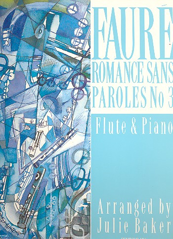 Romance sans paroles no.3&nbsp;&nbsp;pour flûte et piano&nbsp;&nbsp;