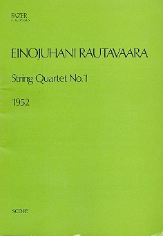 String Quartet no.1  score (1952)  