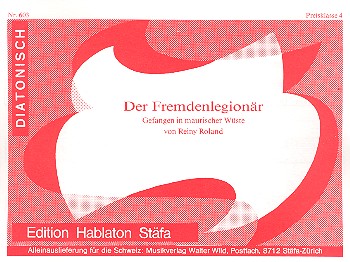 Der Fremdenlegionär für diatonische&nbsp;&nbsp;Handharmonika&nbsp;&nbsp;