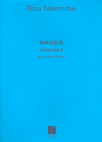 Masque continu incidental 2 pour  2 flûtes (1961)   partition  