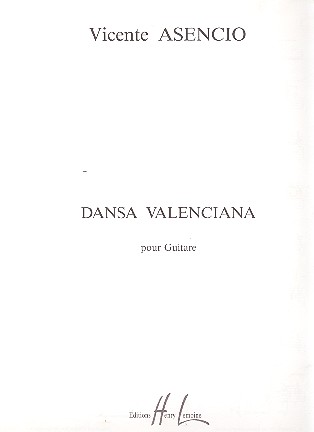 Danse valenciana pour guitare    