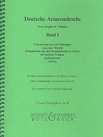 Deutsche Armeemärsche Band 1  Tenorsaxophon in B  