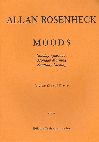Moods 3 Stücke  für Violoncello und Klavier  