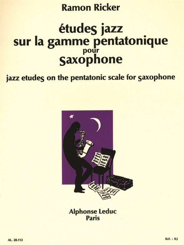 Etudes jazz sur la gamme  pentatonique pour saxophone  