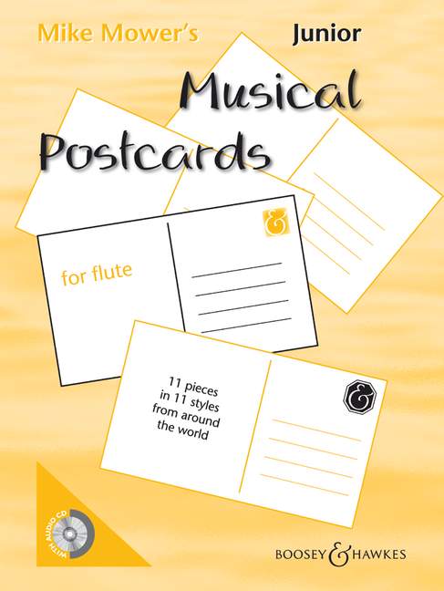 Junior Musical Postcards (+CD)&nbsp;&nbsp;for flute&nbsp;&nbsp;
