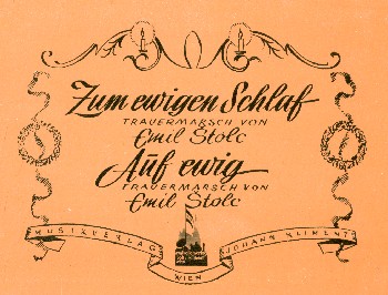 Zum ewigen Schlaf Trauermarsch  für Blasorchester  