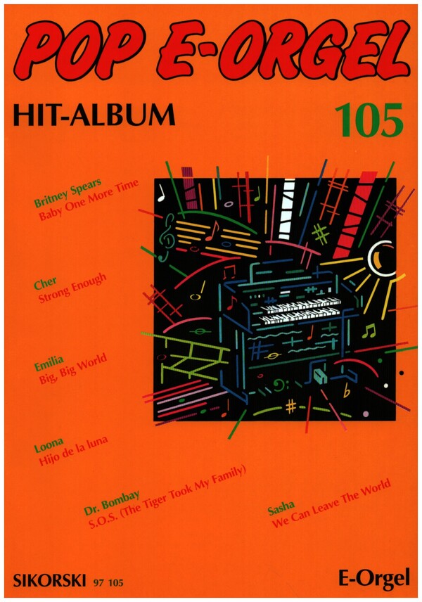 POP E-ORGEL HIT-ALBUM BAND 105&nbsp;&nbsp;&nbsp;&nbsp;
