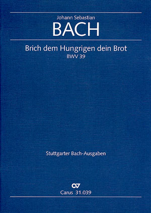 Brich dem Hungrigen dein Brot&nbsp;&nbsp;&nbsp;&nbsp;Partitur (dt/en)