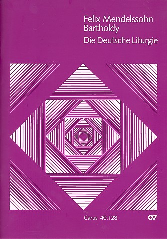 Die deutsche Liturgie &nbsp;&nbsp;für 2 gem Chöre&nbsp;&nbsp;Partitur (dt/en)
