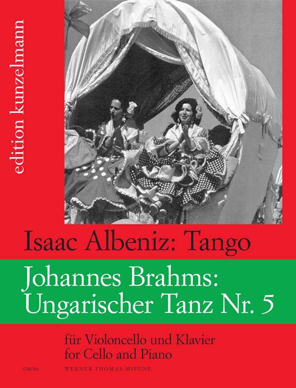 Ungarischer Tanz Nr.5&nbsp;&nbsp;für Violoncello und Klavier&nbsp;&nbsp;