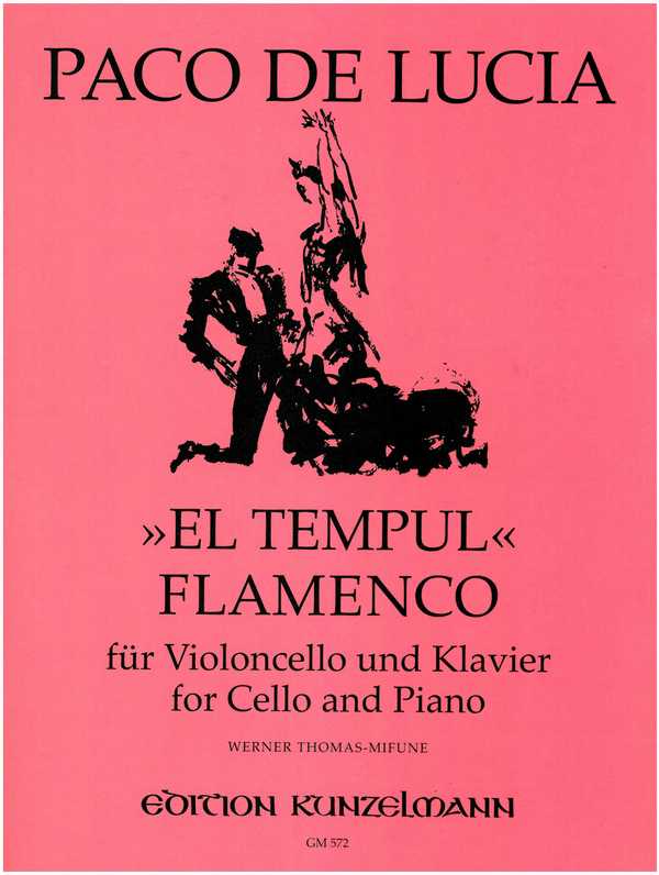 El tempul Flamenco&nbsp;&nbsp;für Violoncello und Klavier&nbsp;&nbsp;