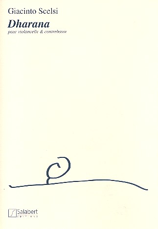 Dharana pour violoncelle et contrebasse  partition et parties  
