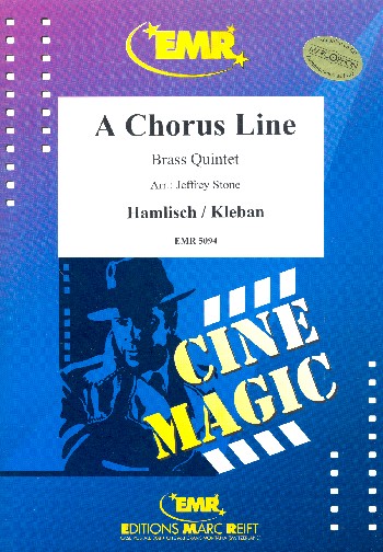 Music from A Chorus Line für 5 Blechbläser&nbsp;&nbsp;(Klavier und Percussion ad lib)&nbsp;&nbsp;Partitur und Stimmen