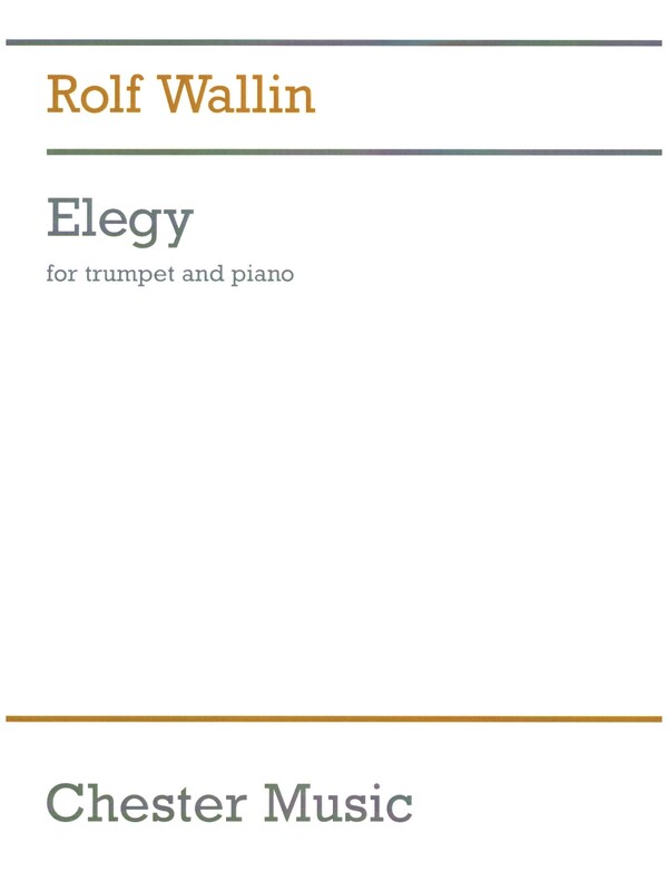 Elegie&nbsp;&nbsp;for trumpet (Bb or C) and organ&nbsp;&nbsp;