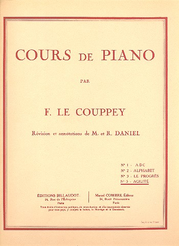 Cours de piano vol.5 - agilité &nbsp;&nbsp;pour piano&nbsp;&nbsp;