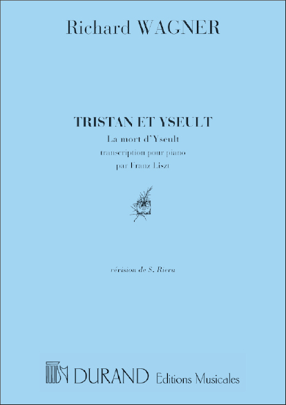 La mort d'isolde pour piano seul&nbsp;&nbsp;Liszt, Franz, transcription&nbsp;&nbsp;