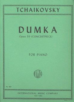 Dumka op.59&nbsp;&nbsp;for piano&nbsp;&nbsp;