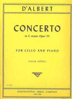 Concerto C major op.20&nbsp;&nbsp;for cello and piano&nbsp;&nbsp;