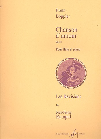 Chanson d'amour op.20 pour flute  et piano  