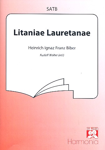 Litaniae lauretanae für Soli,  gem Chor, Streichorchester und Bc.  Partitur